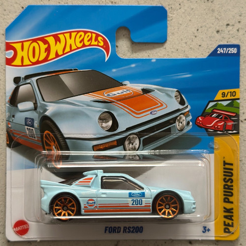 Hot wheels ford rs200 short - wheels,