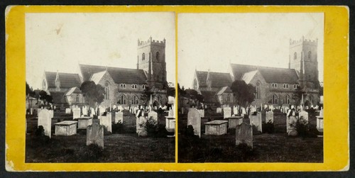 Church churchyard sidmouth - church,