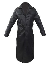 Mens Trench Coat Real Cow