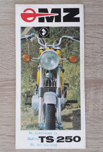 Ifa 250 brochure c 1973 - mz, c.1973