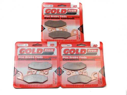 Brake pads front - front, for