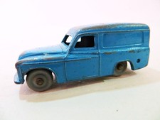 DINKY DUBLO 063 'COMMER VAN' BLUE. VINTAGE/ORIGINAL/COMPLETE.  OO 1:76 SCALE