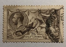 GB KGV 2s 6d Pale Brown