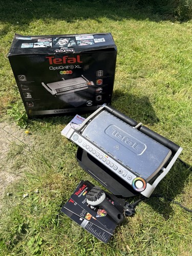 Tefal optigrill with brush - optigrill+,