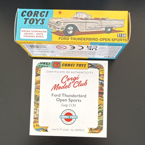 Corgi model club ford - model,