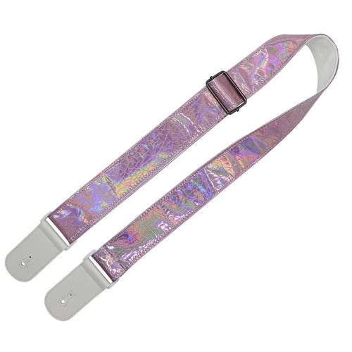 Rainbow laser guitar strap - rainbow,