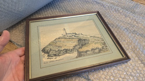 Lighthouse holyhead vintage - holyhead,