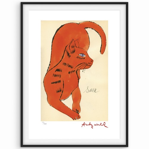 Andy warhol signed sam - signed,