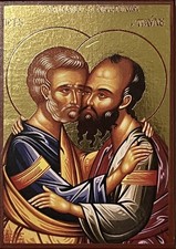 Saints peter and paul icon - paul,