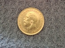 Half Sovereign George V. 1913. Good Grade.