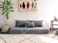 Moroccan Handmade Floor Couch