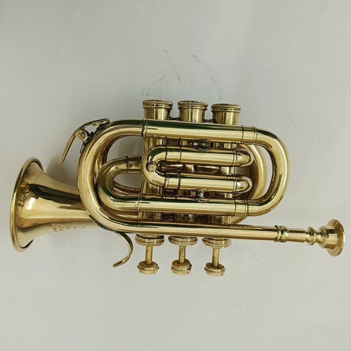 Vintage brass finish - brass, pocket