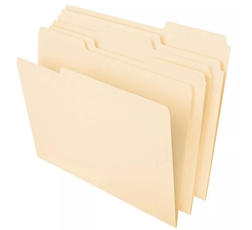 Manila cream file - manila,