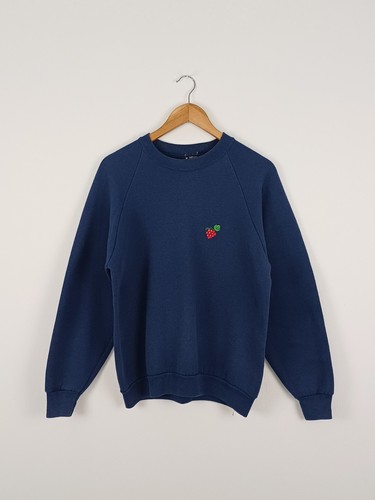 Vintage 80s cherry embroidered - vintage,