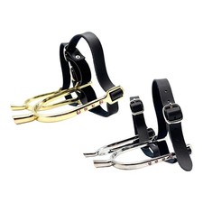 2x Horse Spurs with PU Leather