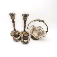 Vintage job lot of enameled