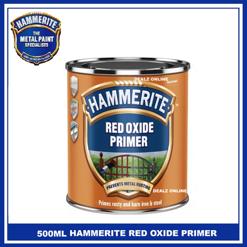 Hammerite red oxide primer - primer, for