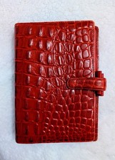 Beautiful Filofax A5 red