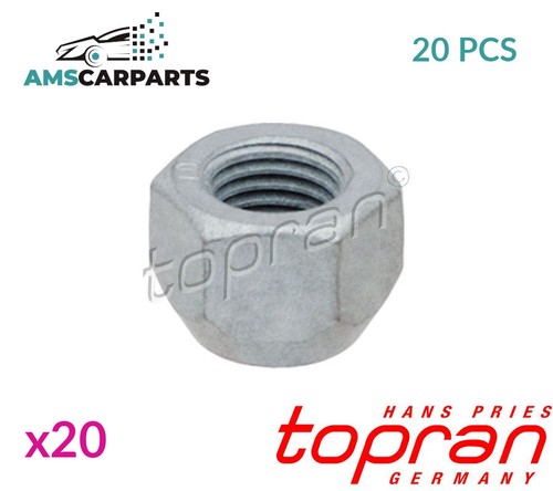 Wheel nut 304 308 - wheel, 20pcs