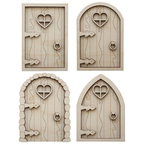 Fairy doors elf pixie - doors, set