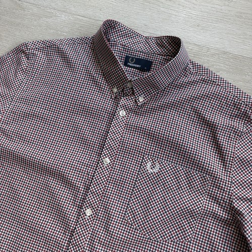 Fred perry gingham check short - fred,