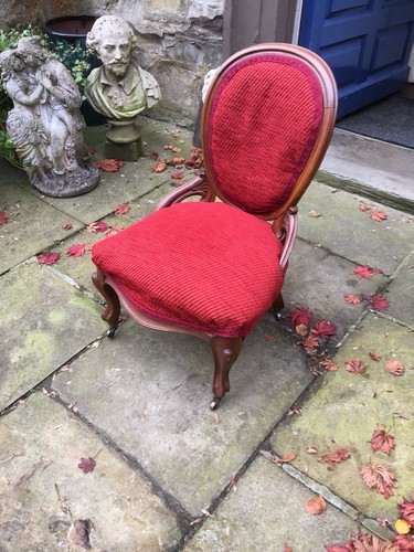 Victorian mahogany framed