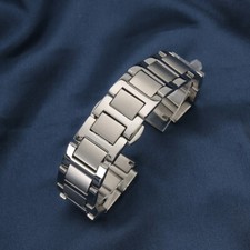 Bracelet Stainless Steel Watch Strap Bands Fit Ballon Bleu De Cartier 14/18/20mm