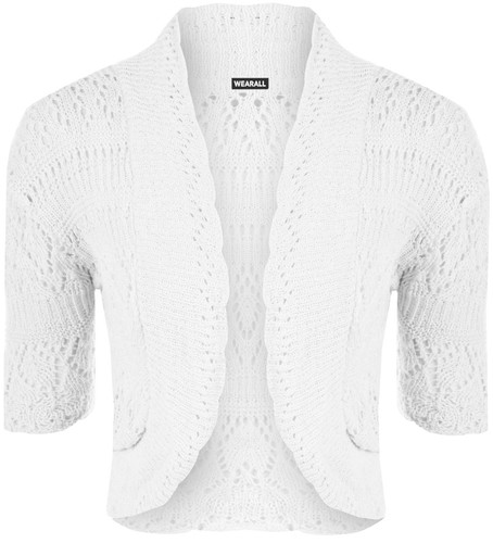 Ladies crochet shrug - crochet, bolero