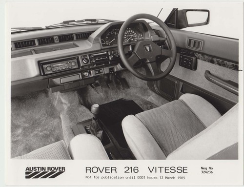 Rover 216 vitesse interior - rover,