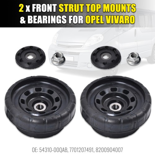 Front suspension top - 2x, strut