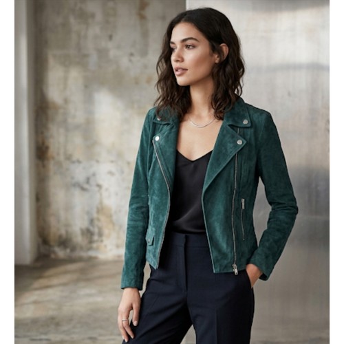Zara cropped biker motorcycle - zara,