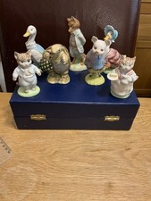 Set Of 7 Royal Albert Beatrix Potter Figures No Boxes