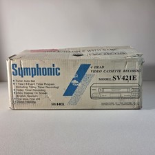 SYMPHONIC SV421E VCR VHS