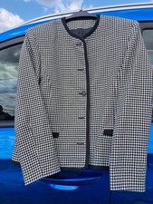 Littlewoods Lovely Dog Tooth Short Jacket Size 14