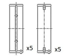 Fai bm1029 050 crankshaft - fai,