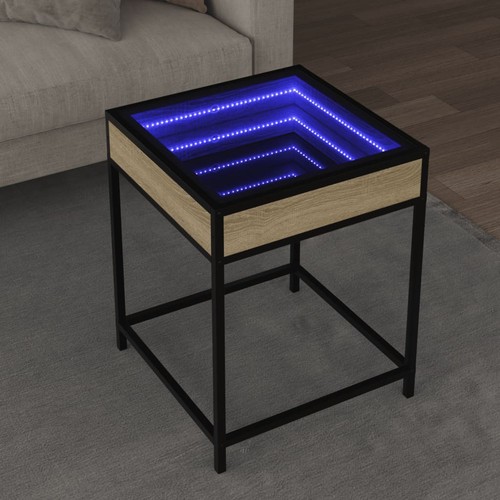 Coffee table with infinity - with, led