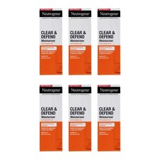 Neutrogena Clear and Defend Moisturiser 50 ML - Pack of 6