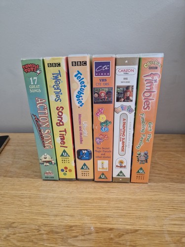 Job lot children vhs tapes - lot, children's