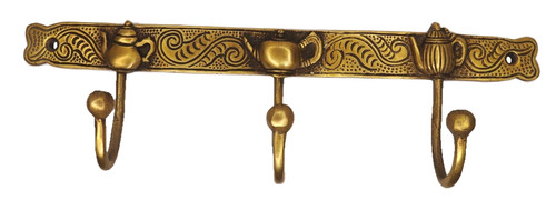 Vintage style brass towel - style,