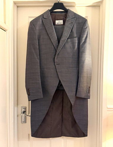 Wilvorst grey check piece - grey, 3-piece