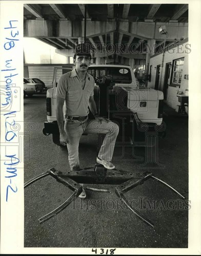 1983 press photo - ronnie, smith