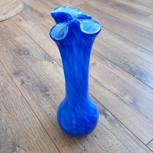 Elegant cobalt blue swirl - cobalt,