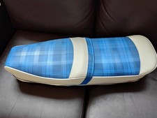 Blue Tartan White Pegasus Seat