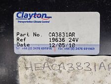 clayton ca3831ar Universal Twin Blower 24v Demister Heater