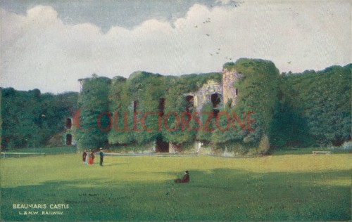Beaumaris castle railway - beaumaris, l&nw