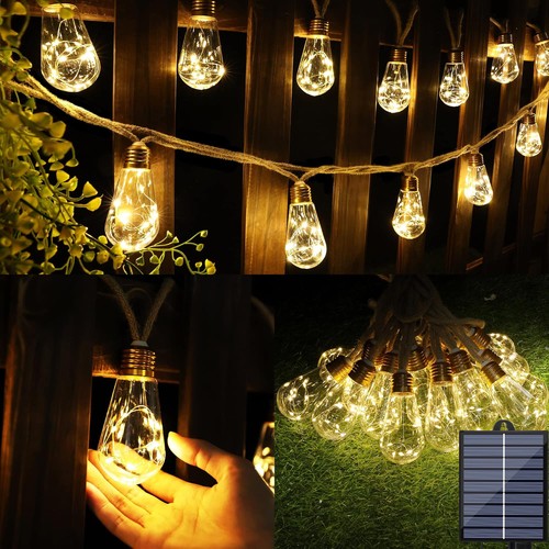 Solar string lights garden - string,