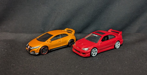 Hot wheels pair 16 - wheels, honda