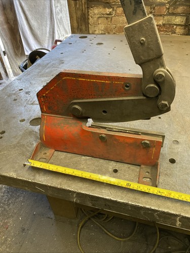Sheet metal bench shear - sheet,