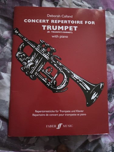 Concert repertoire for trumpet - repertoire,