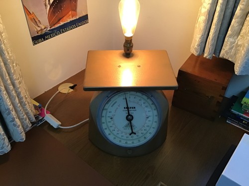 Antique salter coin scales - coin,